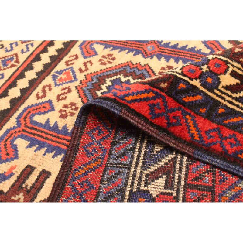 ECARPETGALLERY Hand-knotted Teimani Tan Wool Rug - 2'8 x 4'4