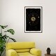 preview thumbnail 13 of 62, Astrology Map, Solar System Planets Modern Black Canvas Wall Art Print for Bedroom