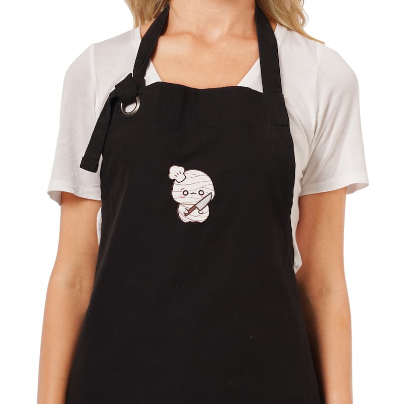 Cozyville Chef Apron Heavy Duty Cotton Canvas Adjustable Strap 34 x 28