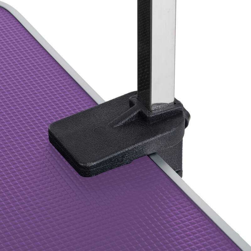 42" Folding Dog Pet Grooming Table Stainless Steel Frame Rubber Mat on Board with Adjustable Arm pet dog Cat Grooming Table