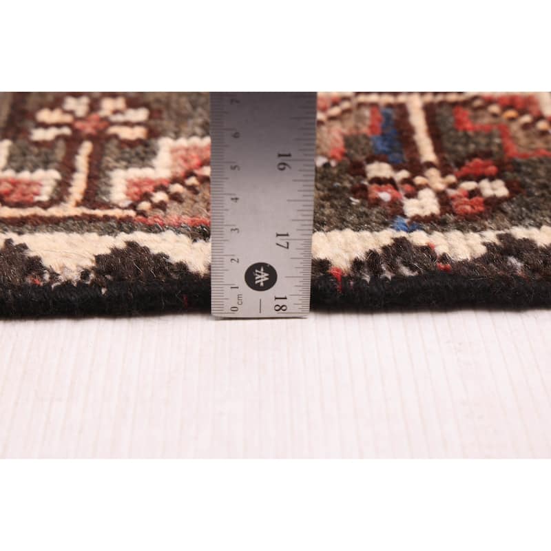 ECARPETGALLERY Hand-knotted Antalya Vintage Dark Copper Wool Rug - 4'5 x 6'7