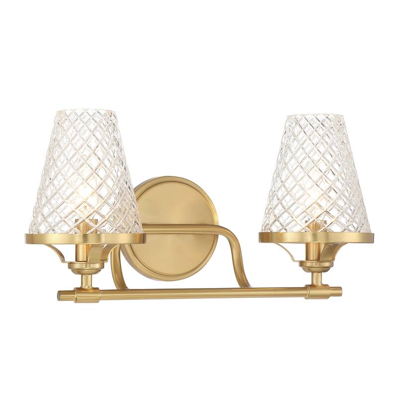 Savoy House 8-3596-2 Candler 2 Light 17" Wide Vanity Light