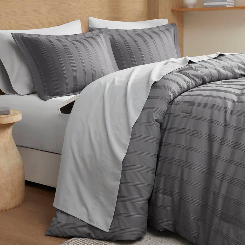 Chelsea Square Logan Woven Striped Comforter Set
