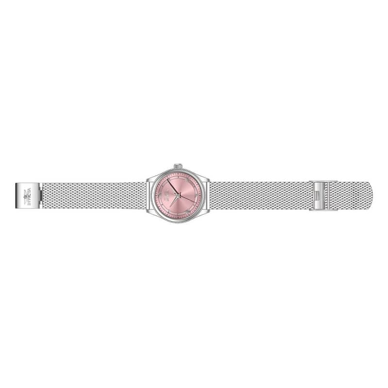 Invicta Women's 48489 Celestial Quartz 3 Hand Pink Dial Watch