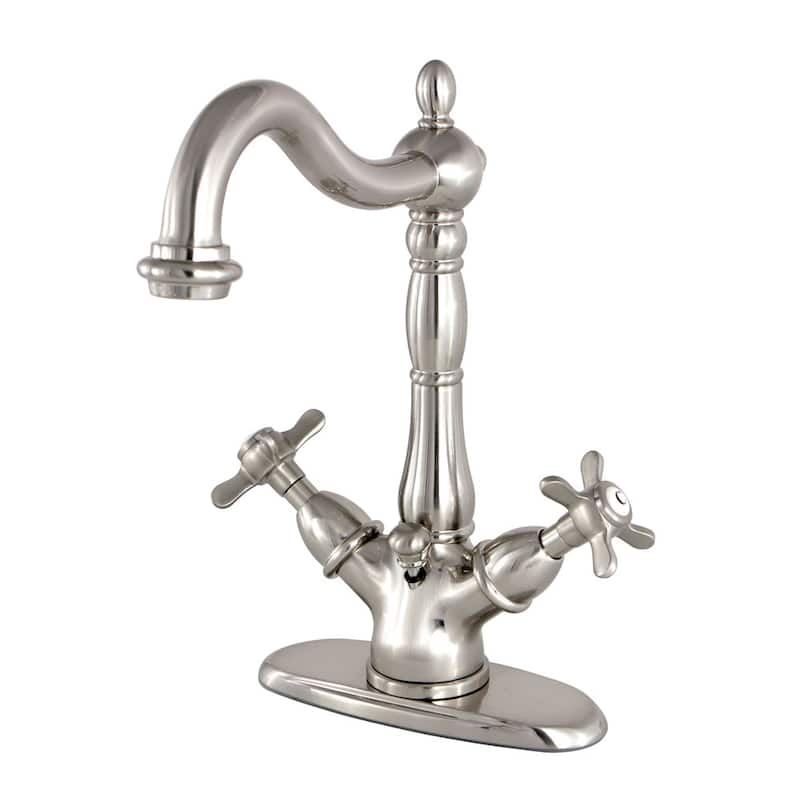 Kingston Brass Essex Centerset Bathroom Faucet - Includes Metal Pop-Up