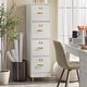 preview thumbnail 1 of 4, Simple Living Erfjord 4-Drawer Filing Cabinet White