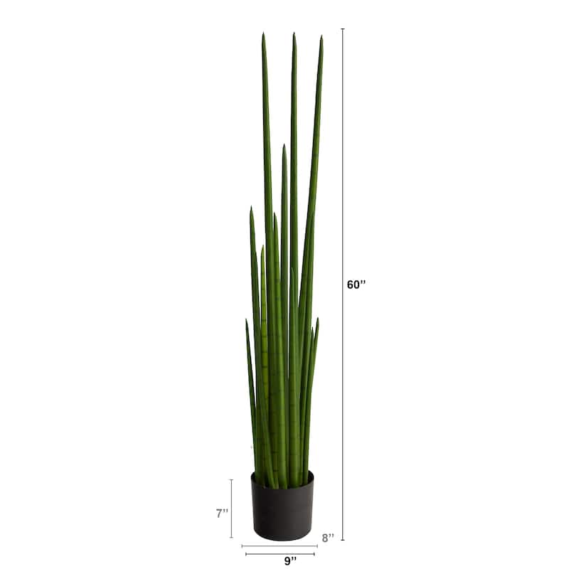 5' Sansevieria Snake Artificial Plant