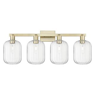 Innovations Lighting Downtown Urban - Preston - 4 Light 36" Jar Shade Bath Vanity Light
