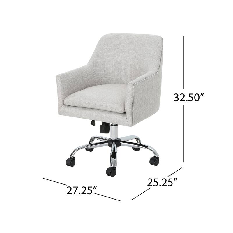 Multifunctional Office Chair Modern Office Chair with Lifting Mechanism Adjustable Height and Casters, for Office