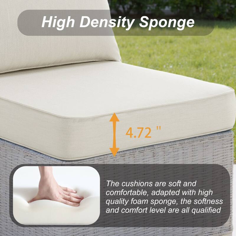 Sunbrella Indoor Outdoor Chair Cushion and Pillow