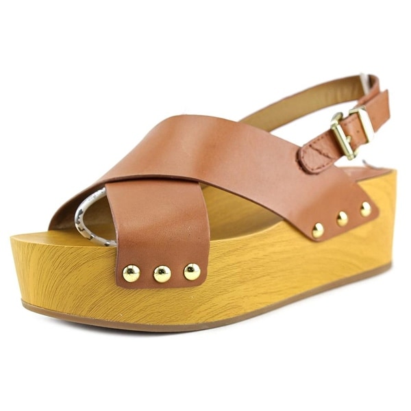 Sam Edelman Bentlee Women Open Toe Leather Brown Sandals