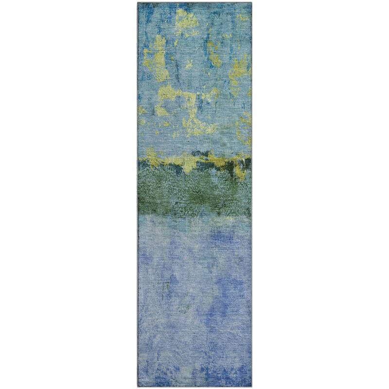 Premium Washable Super Soft Abstract Ombre Mayfield Rug