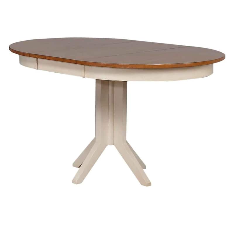 Round Contemporary Dining Table - N/A