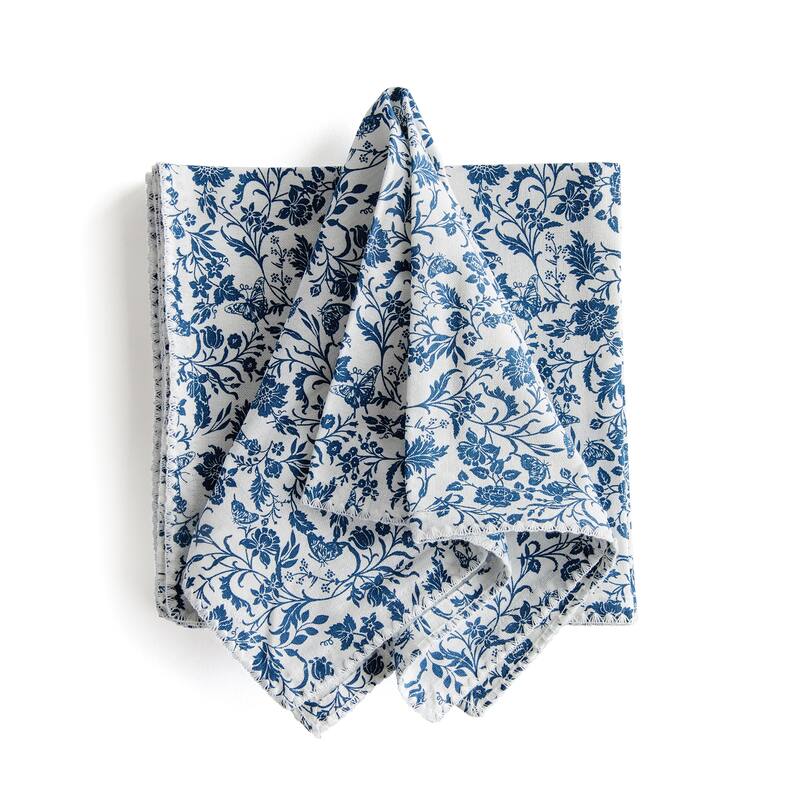 Blake Cotton Napkins, Set of 4 - Floral