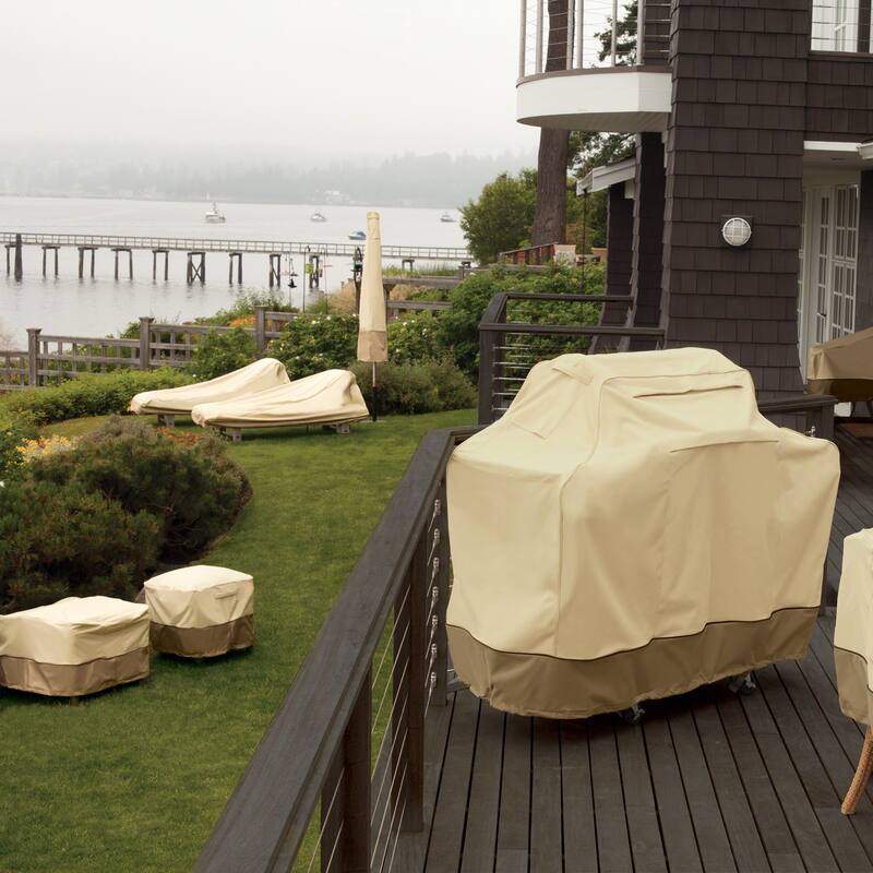 Classic Accessories Veranda Full Coverage Conversation Set/General Purpose Patio Furniture Cover