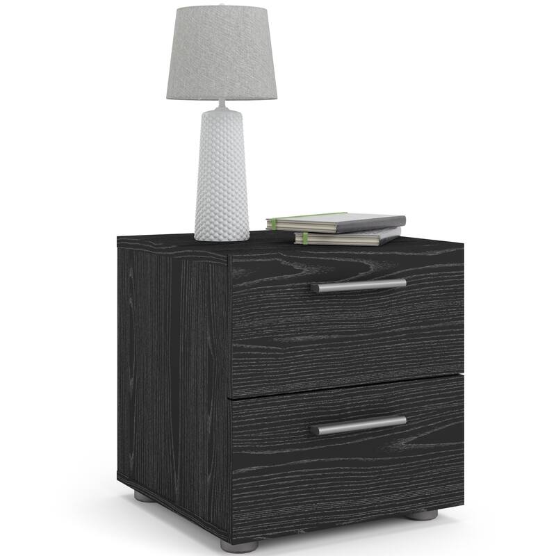 Porch & Den Angus Foiled 2-drawer Nightstand