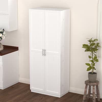Kitchen Pantry Cabinet with Adjustable Shelves