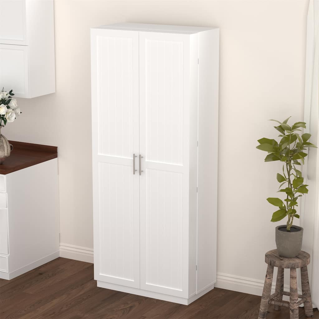 Kitchen Pantry Cabinet with Adjustable Shelves