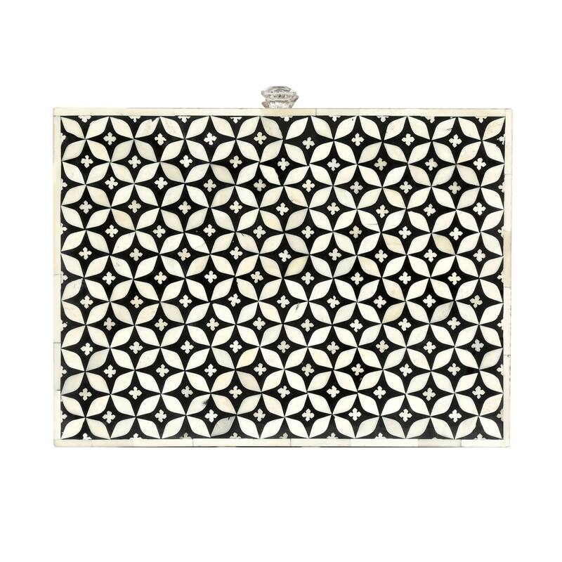 Wooden 3 Drawers Nightstand / Carved Bedside Table End Table for Bedroom聽