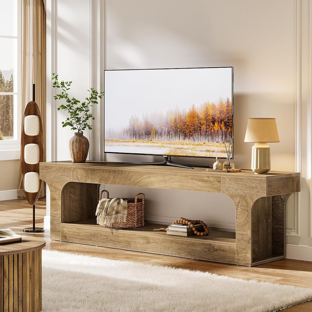 63-Inch Entertainment Center Television Stand for 55/60/65/75-Inch TVs