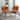 Mid-century Modern Dining Chairs, PU Leather Metal Side Chair Set of 2