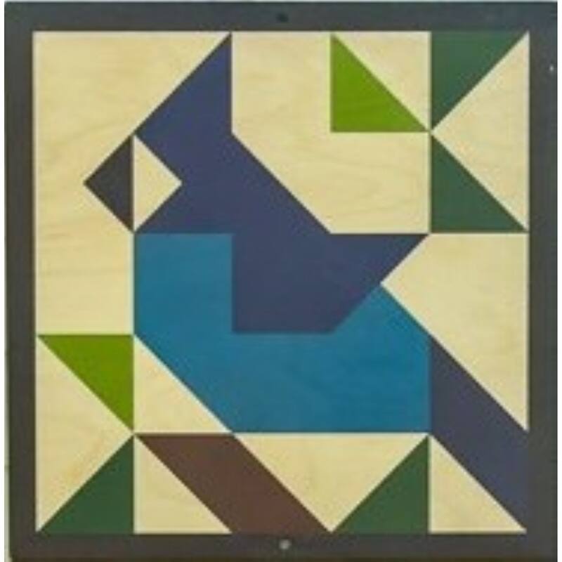 Zylina Greenhouse & Garden Art - Blue Jay Quilt