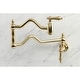 preview thumbnail 6 of 23, Heritage Wall Mount Pot Filler Kitchen Faucet