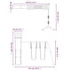 preview thumbnail 11 of 19, vidaXL Swing Set Outdoor Backyard Wooden Playground Equipment for Kids Age 3-8