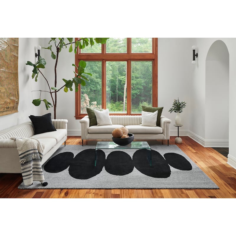 Momeni Simba Hand Tufted Wool Contemporary Area Rug