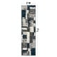 preview thumbnail 30 of 54, World Rug Gallery Distressed Modern Boxes Plush Shag Area Rug