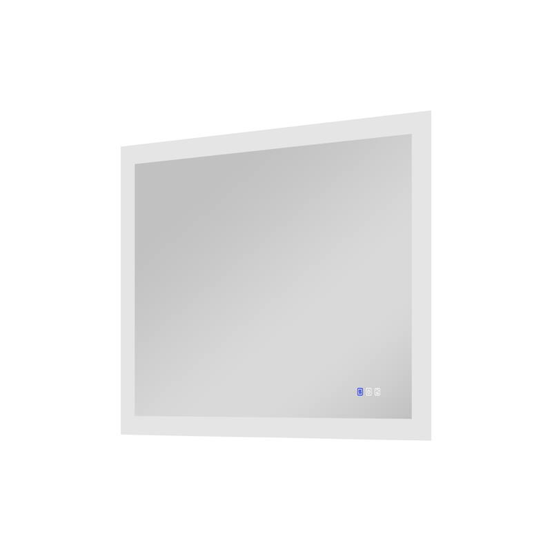 Bathroom Wall Mounted Frameless LED Mirror Super Bright Light With Anti-Fog (Horizontal/Vertical)