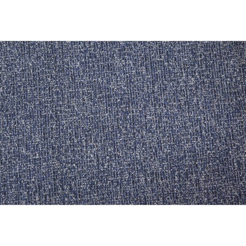 American Furniture Classics Model Casual Comfort Series Blue Square Upholstered Ottoman