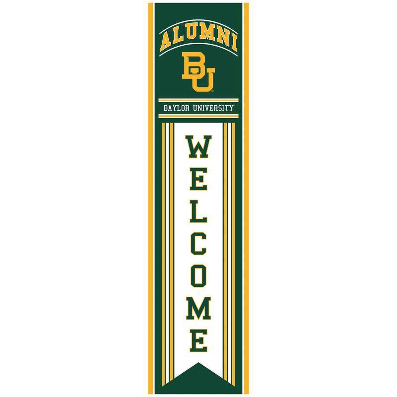 47" Porch Leaner Welcome Wall Sign, Baylor University - Multi