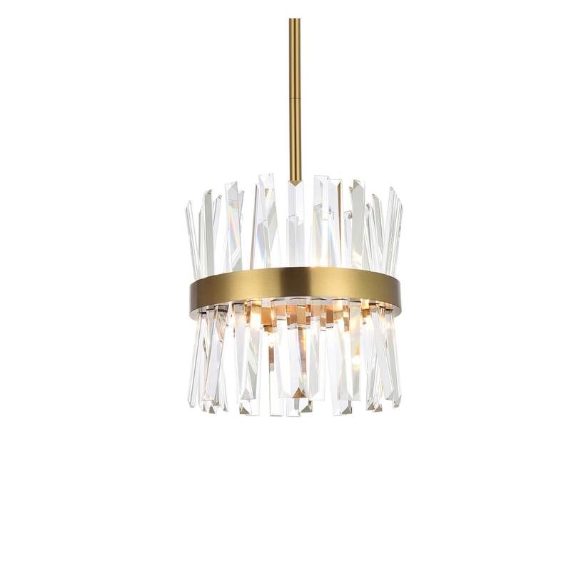 Indigo Home 12 inch crystal round pendant light