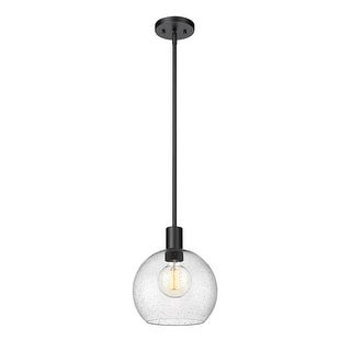 Margo 1 Light 9.75 inch Matte Black Pendant Light - Bed Bath & Beyond ...