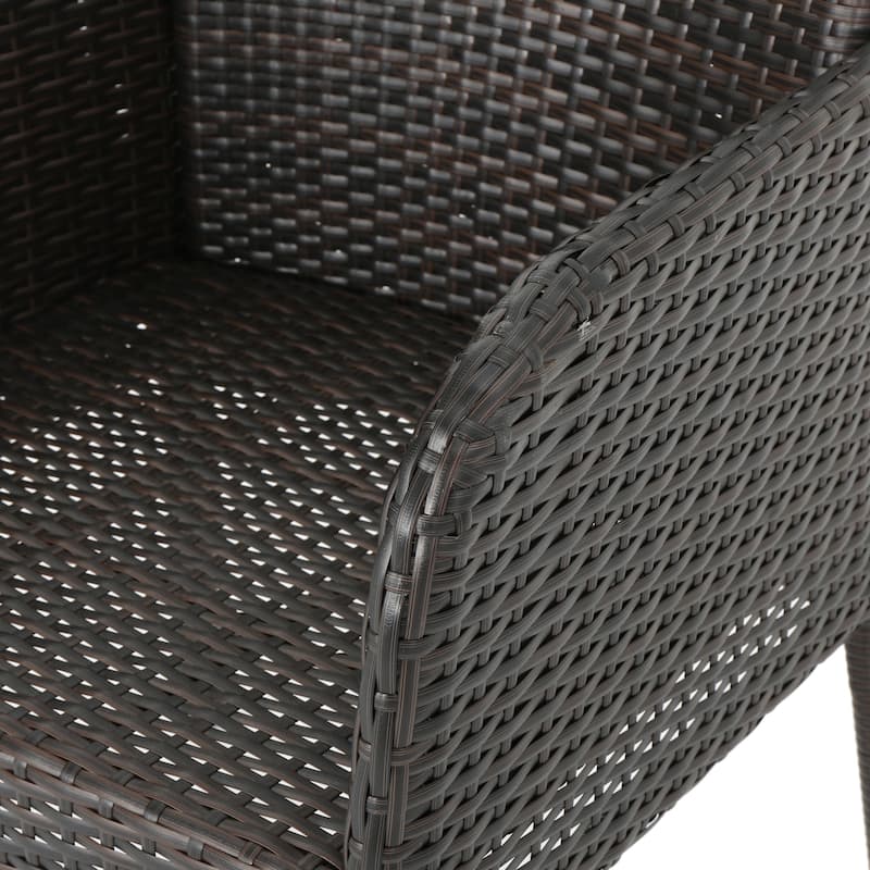Christopher Knight Home Corsica Outdoor 5-piece Wicker Dining Set