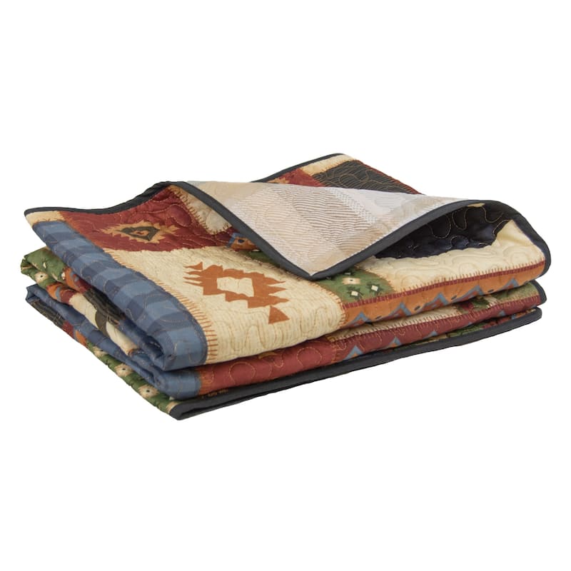 Forest Grove Microfiber Throw Blanket from Your Lifestyle by Donna Sharp