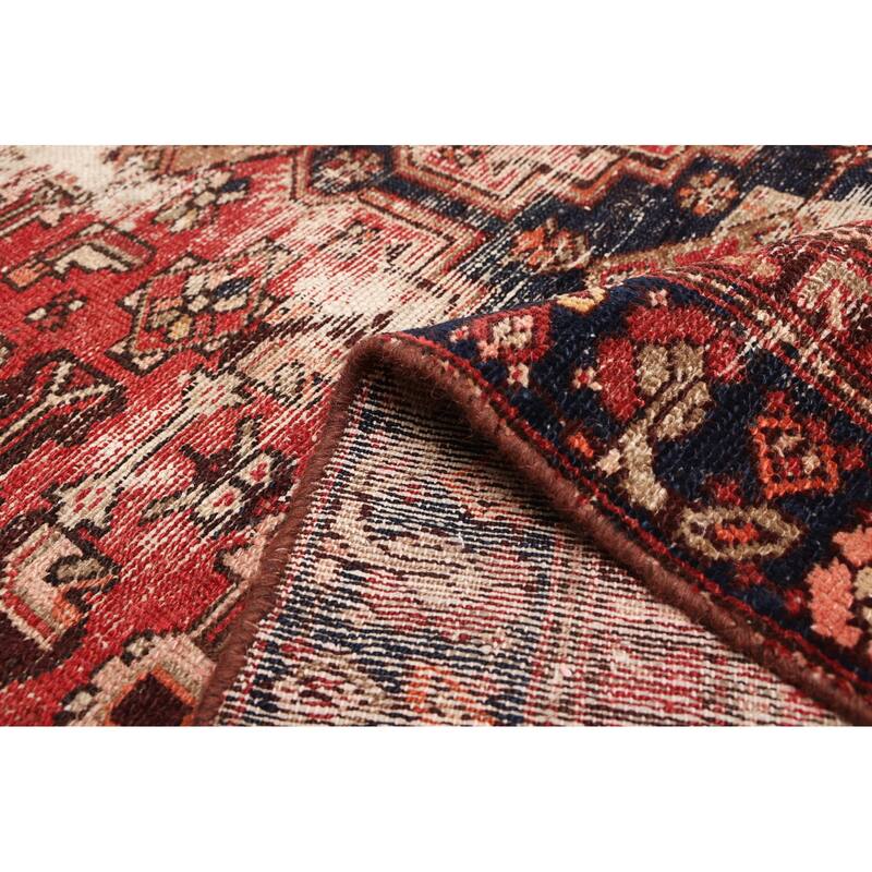 ECARPETGALLERY Hand-knotted Antalya Vintage Red Wool Rug - 3'9 x 6'5