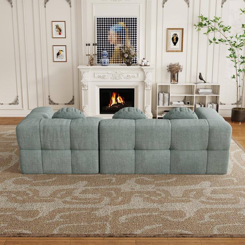 103" L-Shaped Modular Sofa, Free Combination (Left and Right Facing)
