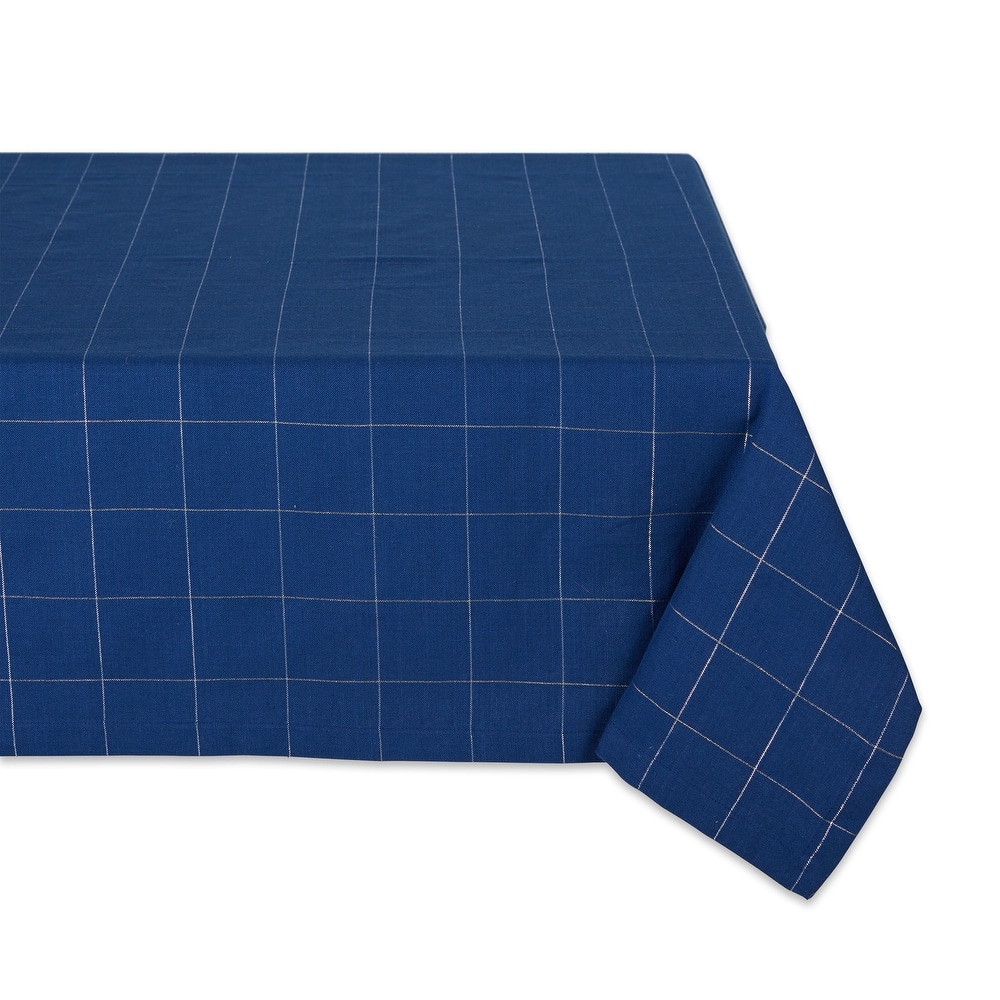 DII Kitchen Windowpane Tablecloth