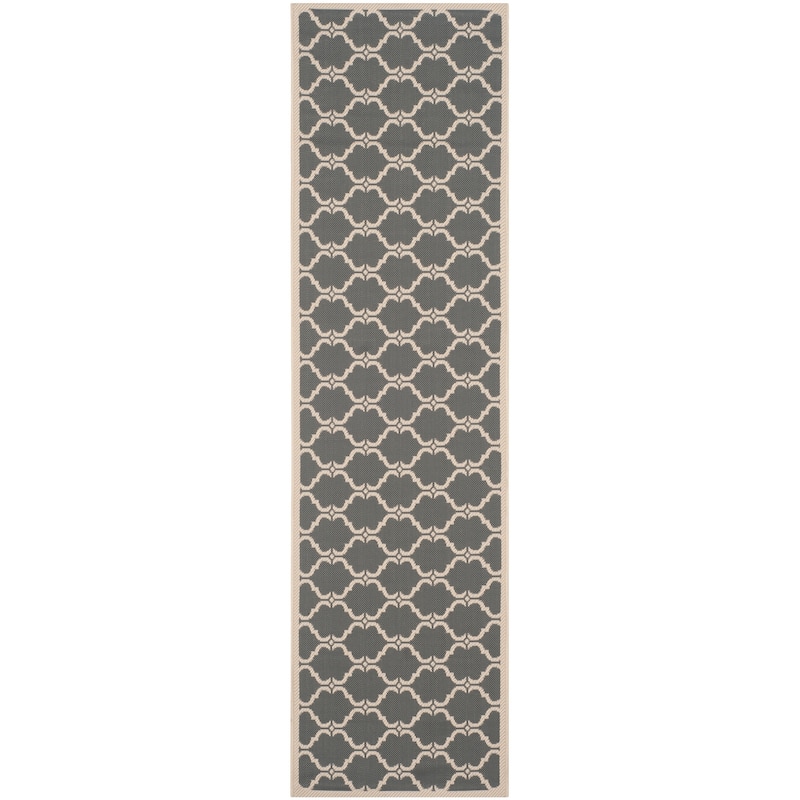 SAFAVIEH Courtyard Charleen Indoor/ Outdoor Waterproof Patio Backyard Rug