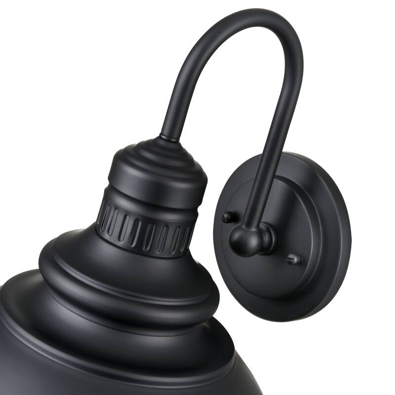 Adda Outdoor Wall Sconce Powder Coated Black - Powder Coated Black