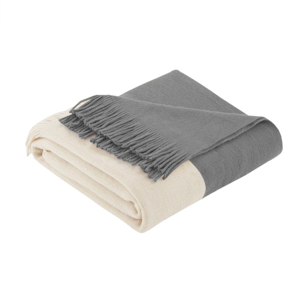 INK+IVY Linea Color Stockholm Block Faux Cashmere 50x60" Throw