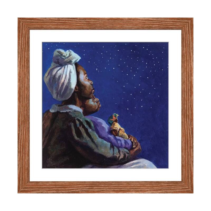 iCanvas "Under the Midnight Blues, 2003 " by Colin Bootman - Walnut - 24x24x1