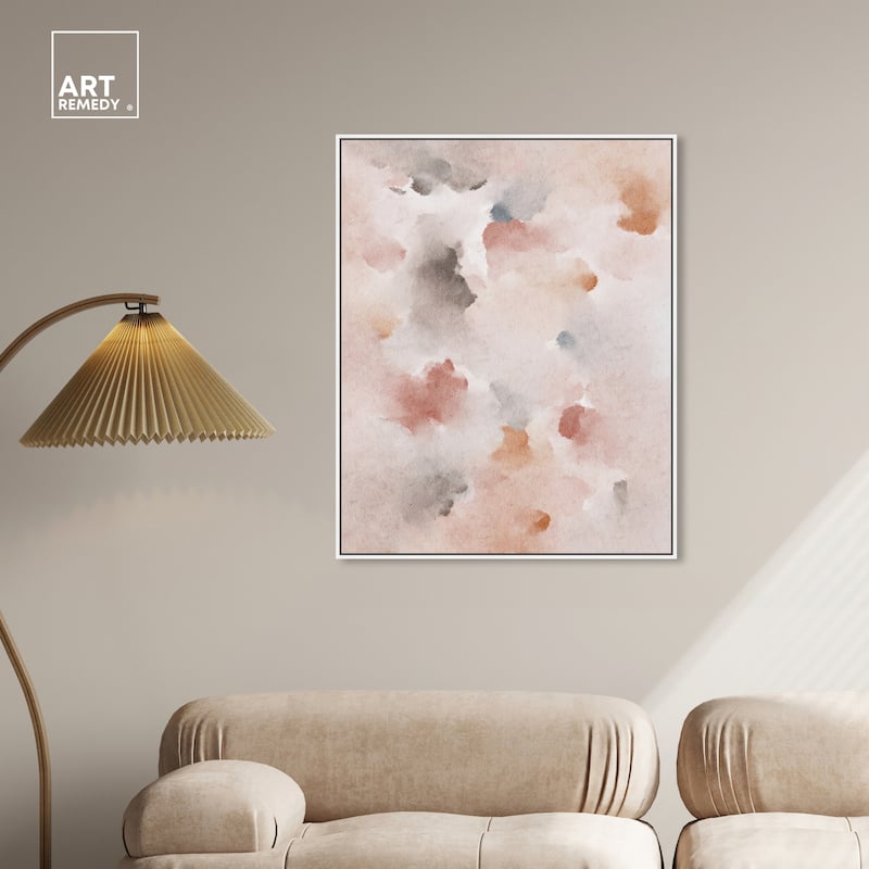 Art Remedy Cocadas Confectionery Framed Watercolor Boho Abstracts