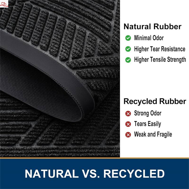 2 pack Welcome Floor Mats for Indoor Outdoor Entry