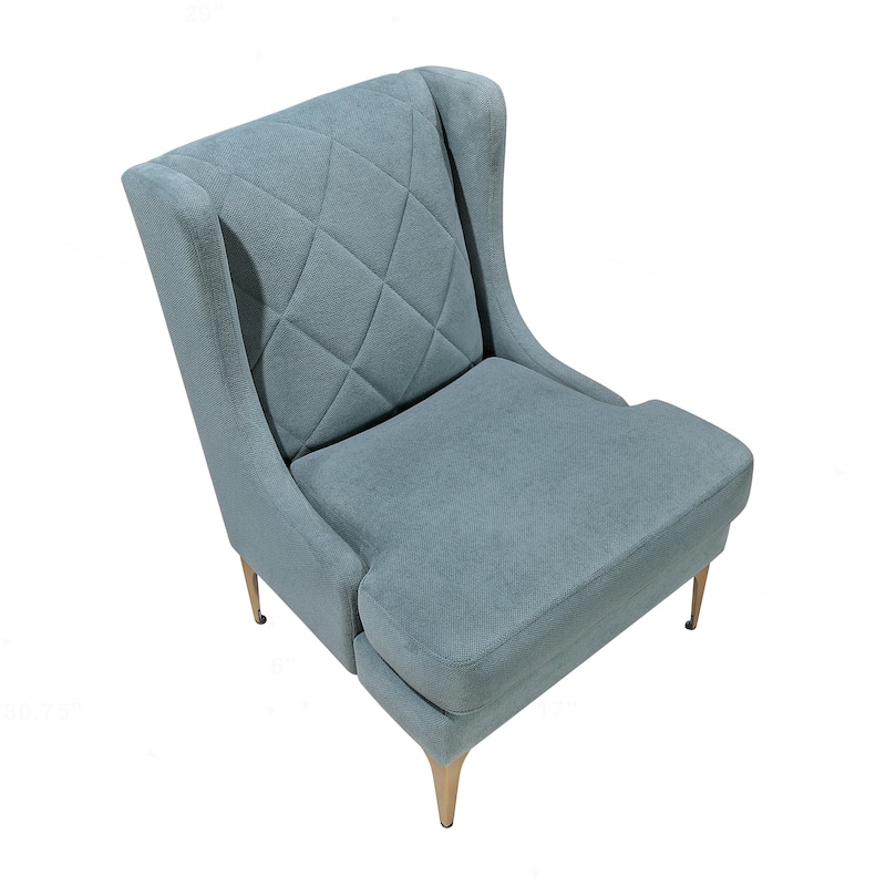 Luxurious Wingback Accent Chair with Exceptional Comfort and Stylish Design