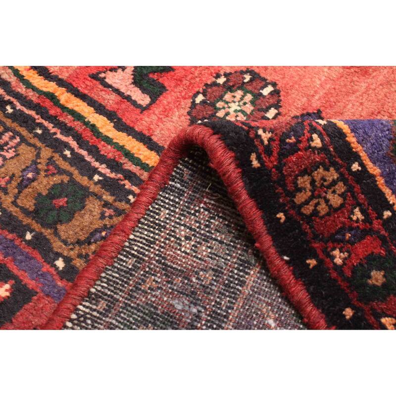 ECARPETGALLERY Hand-knotted Andelz Red Wool Rug - 4'7 x 8'2