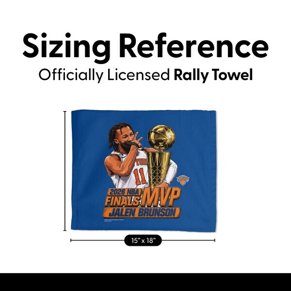 New York Knicks Jalen Brunson 2026 NBA Finals MVP Celly Rally