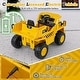 preview thumbnail 6 of 9, 12V Caterpillar Licensed Kids Ride on Dump Truck with Tiltable Bump Bed - 43" x 28" x 24" (L x W x H)